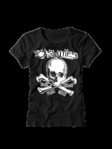 Casualties - skull white Girly